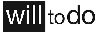WILL TO DO logo