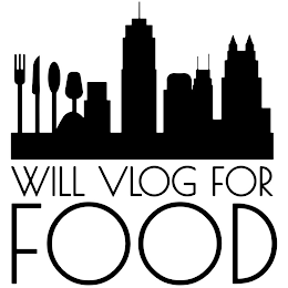 WILL VLOG FOR FOOD logo