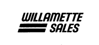 WILLAMETTE SALES logo
