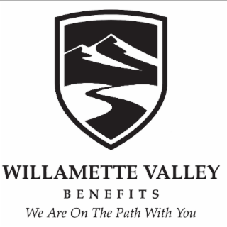 WILLAMETTE VALLEY BENEFITS WE ARE ON THE PATH WITH YOU logo