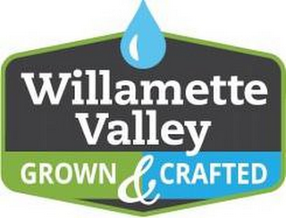 WILLAMETTE VALLEY GROWN & CRAFTED logo