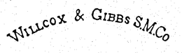 WILLCOX & GIBBS S.M. CO logo