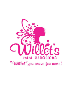 WILLET'S MINI CREATIONS "WILLET" YOU CRAVE FOR MORE! W logo