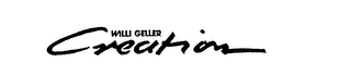 WILLI GELLER CREATION logo