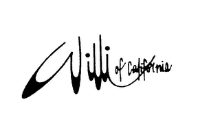 WILLI OF CALIFORNIA logo