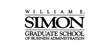 WILLIAM E. SIMON GRADUATE SCHOOL OF BUSINESS ADMINISTRATION logo