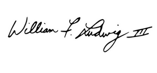 WILLIAM F. LUDWIG III logo