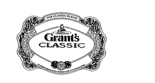 WILLIAM GRANT'S CLASSIC THE CLASSIC BLEND AN INDEPENDENT FAMILY COMPANY FOR FIVE GENERATIONS GOLD AWARD 1990 THE INTERNATIONAL WINE AND SPIRIT COMPETITION logo