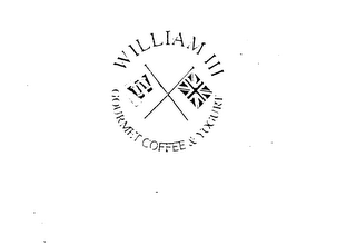 WILLIAM III GOURMET COFFEE & YOGURT logo