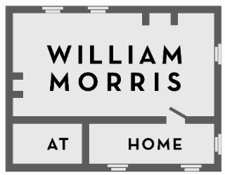 WILLIAM MORRIS AT HOME logo