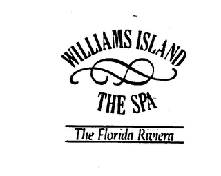 WILLIAMS ISLAND THE SPA THE FLORIDA RIVIERA logo