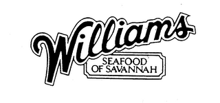 WILLIAMS SEAFOOD OF SAVANNAH logo