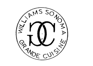 WILLIAMS SONOMA GRANDE CUISINE logo