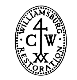 WILLIAMSBURG 4 CW XX RESTORATION logo