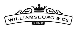 WILLIAMSBURG & CO 1896 logo