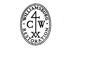 WILLIAMSBURG RESTORATION 4CWXX logo