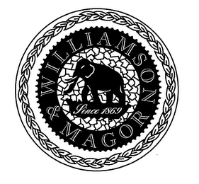 WILLIAMSON & MAGOR SINCE 1869 logo