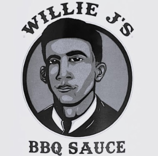 WILLIE J'S BBQ SAUCE logo