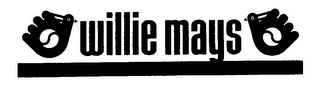 WILLIE MAYS logo