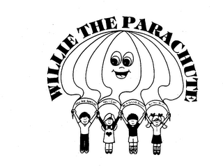 WILLIE THE PARACHUTE YOU ARE SPECIAL YES I CAN BE A GOOD SPORT BE THE BEST logo