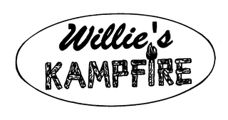 WILLIE'S KAMPFIRE logo