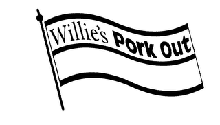 WILLIE'S PORK OUT logo