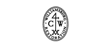 WILLIMSBURG-RESTORATION C4W XX logo