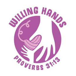 WILLING HANDS PROVERBS 31:13 logo