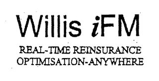 WILLIS IFM REAL-TIME REINSURANCE OPTIMISATION-ANYWHERE logo