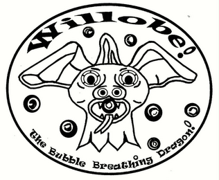 WILLOBE! THE BUBBLE BREATHING DRAGON! logo