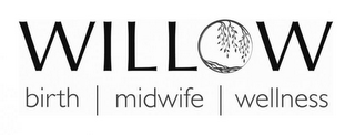 WILLOW BIRTH | MIDWIFE | WELLNESS logo