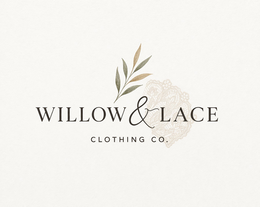 WILLOW & LACE CLOTHING CO. logo