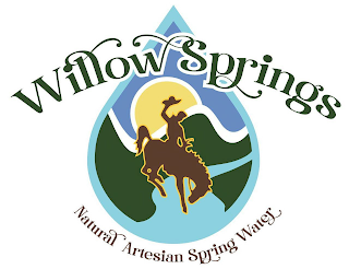 WILLOW SPRINGS NATURAL ARTESIAN SPRING WATER logo