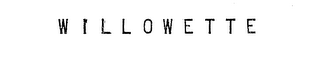 WILLOWETTE logo