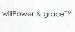 WILLPOWER & GRACE logo
