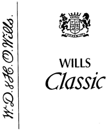 WILLS CLASSIC W.D.&H.O. WILLS logo