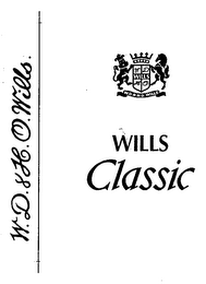 WILLS CLASSIC W.D.&H.O. WILLS logo
