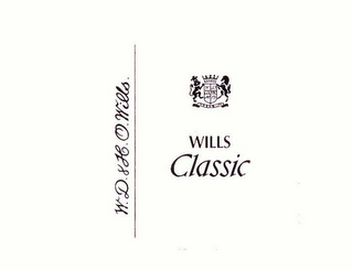 WILLS CLASSIC W.D.&H.O. WILLS logo