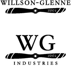 WILLSON - GLENNE 35974 W G 35974 INDUSTRIES logo