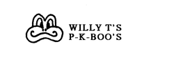 WILLY T'S logo