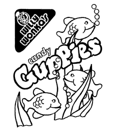 WILLY WONKA'S CANDY GUPPIES logo