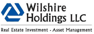 WILSHIRE HOLDINGS LLC REAL ESTATE INVESTMENT ASSET MANAGEMENT logo