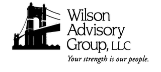 WILSON ADVISORY GROUP, LLC YOUR STRENGTH IS OUR PEOPLE. logo