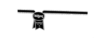 WILSON CERTIFIED SINCE 1853 logo