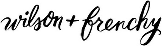 WILSON + FRENCHY logo