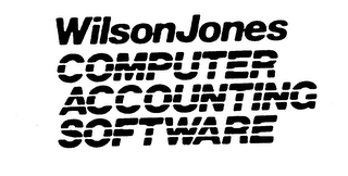 WILSON JONES COMPUTER ACCOUNTING SOFTWARE logo