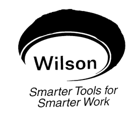WILSON SMARTER TOOLS FOR SMARTER WORK logo