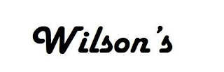 WILSON'S logo