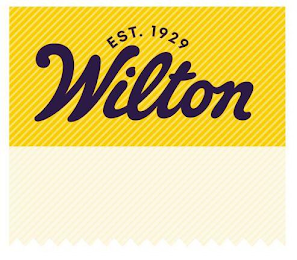 WILTON EST 1929 logo