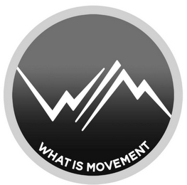 WIM WHAT IS MOVEMENT logo